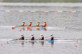 Vietnamese rowers bring home first Asian Games medal