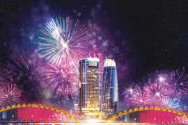 France, Italy ready for Da Nang int'l fireworks festival final