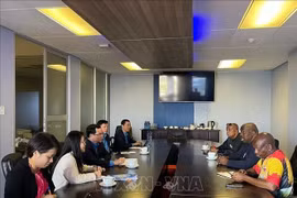 Vietnam General Confederation of Labour delegation visits South Africa