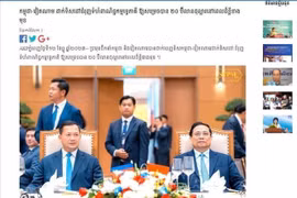 Cambodian press highlights PM Hun Manet’s Vietnam visit 