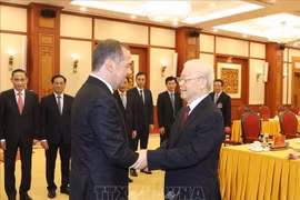 Party chief holds talks with Chairman of United Russia Party