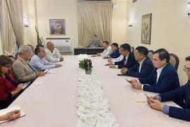 Party delegation pays working visit to Cuba