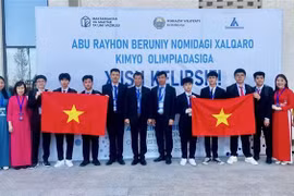 Vietnam ranks first at Abu Reikhan Beruniy International Chemistry Olympiad