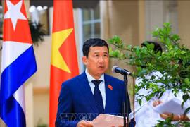 Cuban Embassy hosts ceremony marking leader Fidel Castro's first visit to Vietnam 