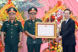 Defence intelligence force honoured with first-class Feat of Arms Order