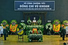 State-level funeral held for former Deputy PM Vu Khoan