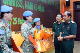 Three more Vietnam military officers to join UN peacekeeping forces