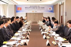Long An, RoK enterprises seek cooperation opportunities