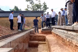 More archaeological findings about Can Chanh Palace revealed
