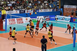 Vietnamese team defeats Iran’s club at Asian Women’s Club Volleyball Championship
