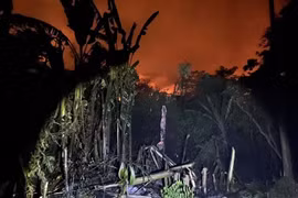 Thailand: Forest fire threats national park
