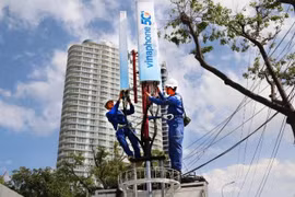 VinaPhone 5G service to serve Da Nang fireworks festival