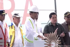 Indonesia breaks ground for airport in new capital