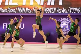 Aerobic Vietnam gain momentum ahead of SEA Games 32