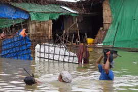 Flooding in Myanmar: Five killed, dozens of thousands evacuated