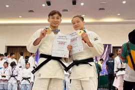 Vietnamese judo team top regional championship