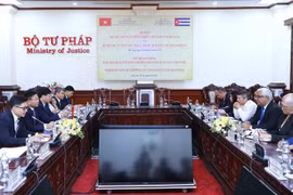 Justice ministries of Vietnam, Cuba share experience