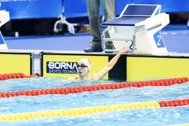 ASIAD 2023: Swimmer Nguyen Huy Hoang wins another bronze medal
