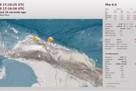 Strong offshore earthquake strikes eastern Indonesia