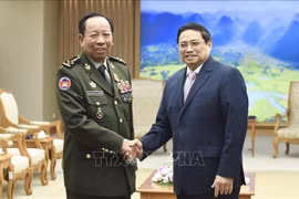 PM hosts Cambodia's Deputy PM, Defence Minister