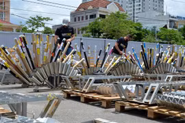 French, Canadian teams preparing for firework performance on June 10