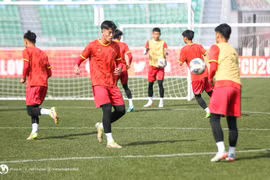 Young footballers ready for first match at 2023 Asian cup finals