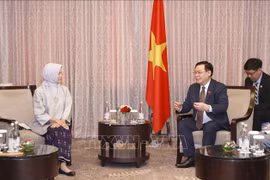 Top legislator meets with Indonesian Audit Board leader 