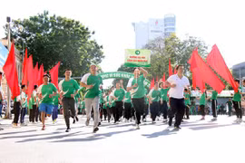 Olympic Run Day takes place in localities nationwide