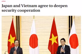 Japanese press highlights Vietnamese President’s official visit