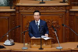 Vietnamese President delivers speech at Japanese National Diet