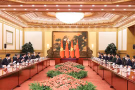 Government leaders of Vietnam, China hold talks in Beijing 