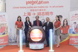 Vietjet inaugurates Ho Chi Minh City-Shanghai route
