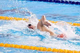 Vietnamese swimmers prepare for SEA Games 32