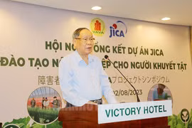 JICA helps develop vocational training for AO victims