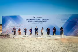 VinFast starts construction of North Carolina EV factory 