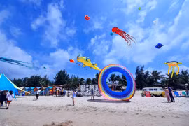 Binh Thuan to set Guinness record for Vietnam's largest kite
