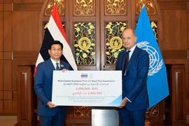 Thailand donates 3 million THB to UNRWA