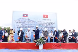 Work begins on Laos-Vietnam bilanguage school