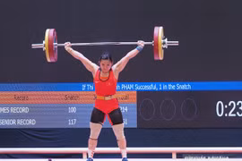 Weightlifters vie for Olympic tickets in Qatar’s Grand Prix