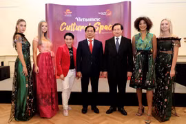 Vietnamese-Austria designer helps promote traditional ao dai to the world