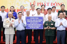 President launches programme to give housing support to the poor in Dien Bien 