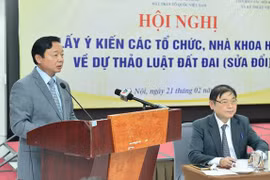 Opinions on draft revised Land Law collected