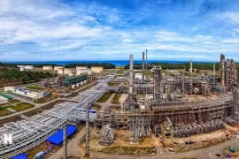 The Dung Quat oil refinery in Quang Ngai province (Photo: VNA)