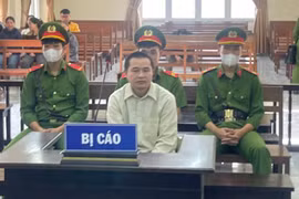 Defendant Hoang Viet Khanh at the first-instance trial on September 24. (Photo: Lam Dong Department of Public Security)