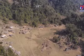 Exploring a primitive village in Son La province