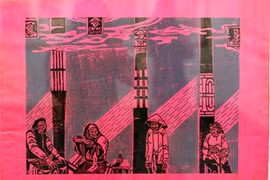 ASEAN graphic art works displayed in Hanoi