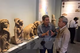 Ancient Cham objects showcased in Hue
