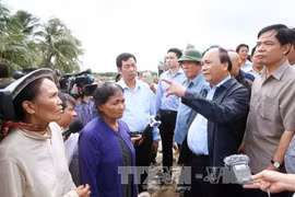 PM visits flood affected residents