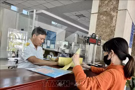 Tax transaction at Ho Chi Minh City Department of Taxation (Photo: VNA)