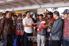 26 arrested Vietnamese fishermen return home 